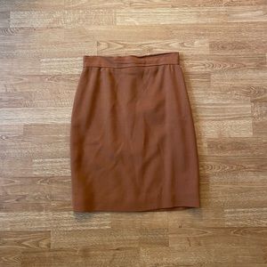 Vintage rust colored skirt